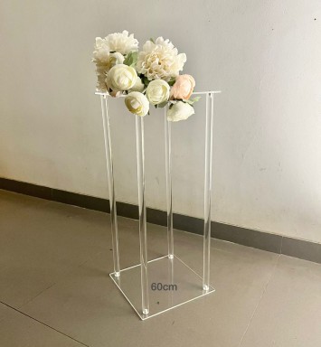 Square Base Flower Holder